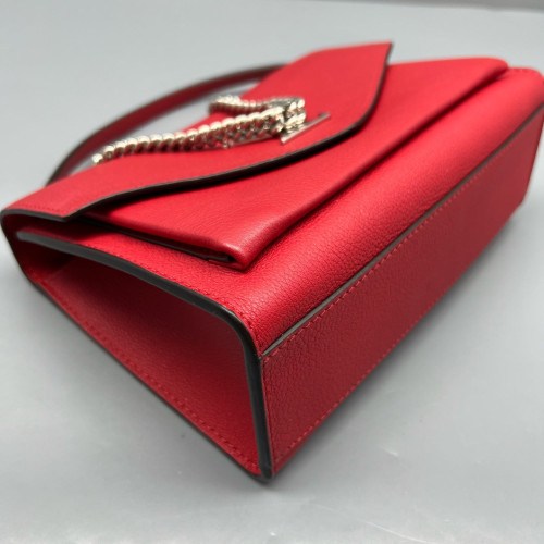 Louis Vuitton Mylockme Chain Bag BB Calfskin Red