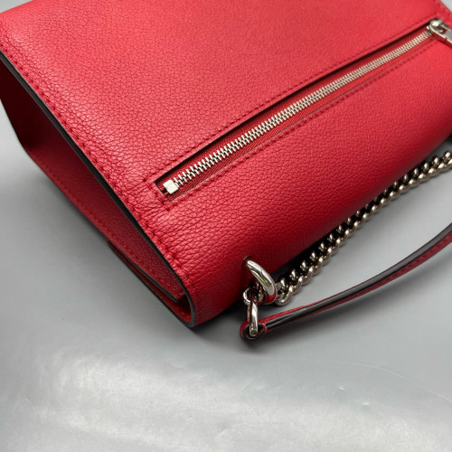 Louis Vuitton Mylockme Chain Bag BB Calfskin Red