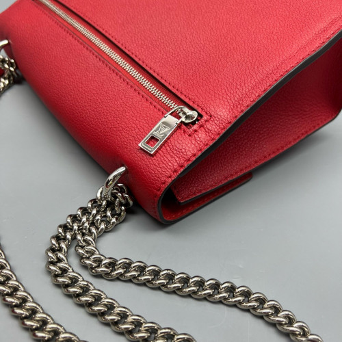 Louis Vuitton Mylockme Chain Bag BB Calfskin Red