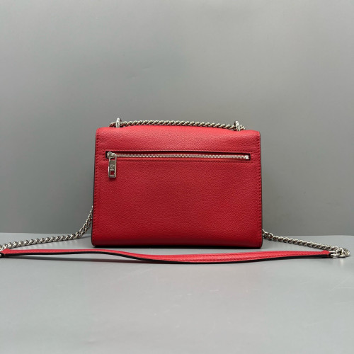Louis Vuitton Mylockme Chain Bag BB Calfskin Red