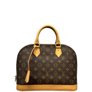 Louis Vuitton Alma MM Monogram Brown