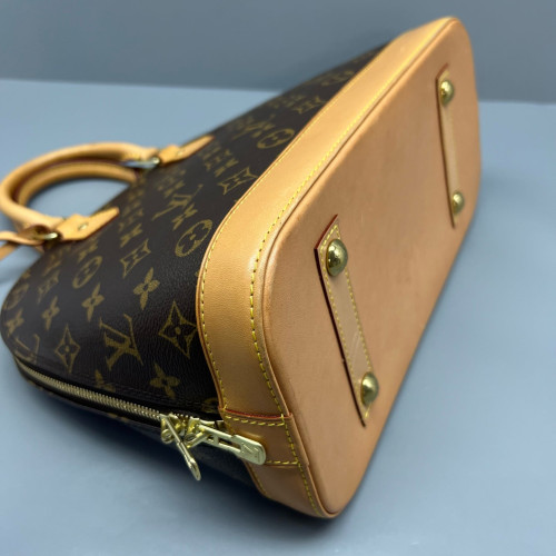 Louis Vuitton Alma MM Monogram Brown