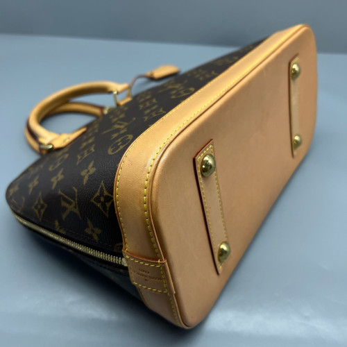 Louis Vuitton Alma MM Monogram Brown