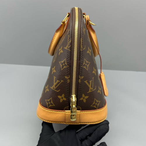 Louis Vuitton Alma MM Monogram Brown