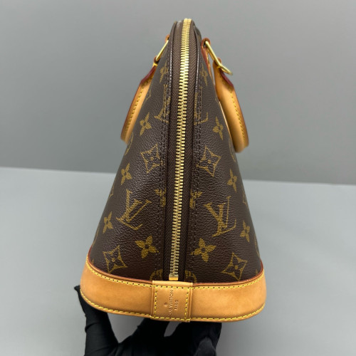 Louis Vuitton Alma MM Monogram Brown