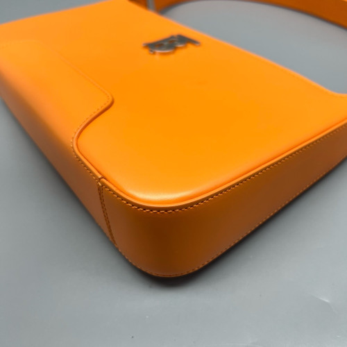 Burberry Handbag Smooth Calfskin Orange