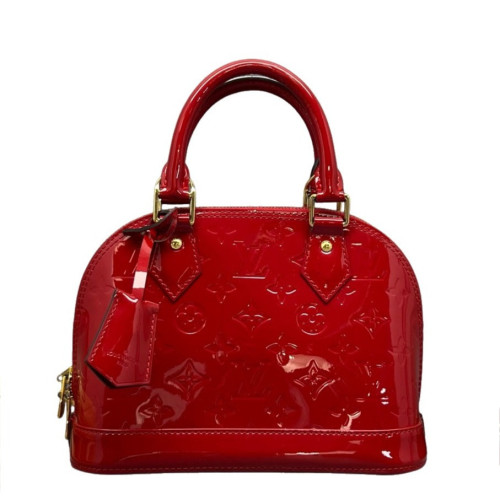 Louis Vuitton Alma BB Vernis Red