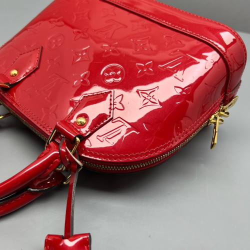 Louis Vuitton Alma BB Vernis Red