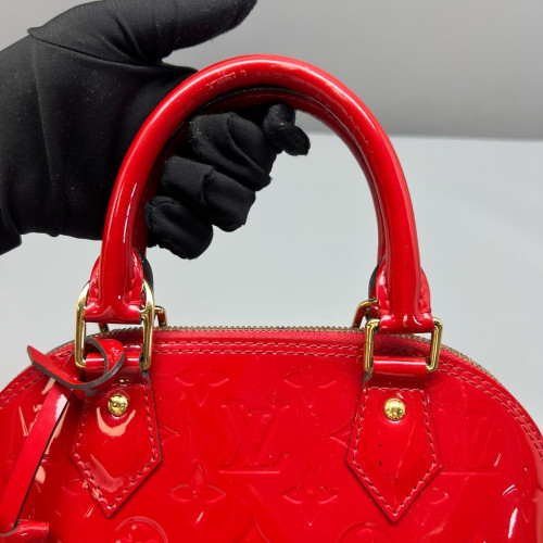 Louis Vuitton Alma BB Vernis Red