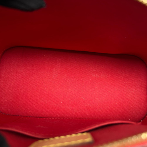Louis Vuitton Alma BB Vernis Red