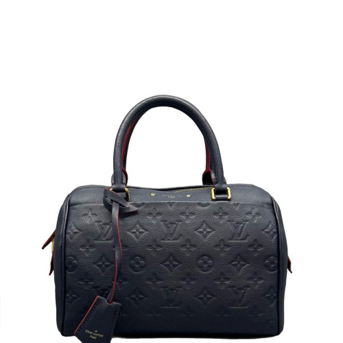 Louis Vuitton Speedy Bandouliere 25 Monogram Empreinte Dark Blue