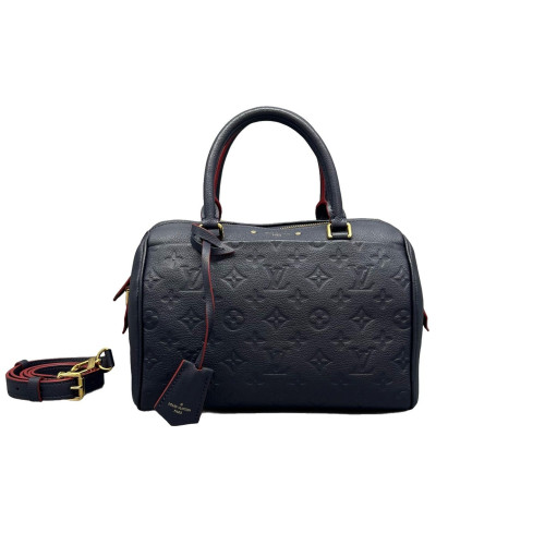 Louis Vuitton Speedy Bandouliere 25 Monogram Empreinte Dark Blue