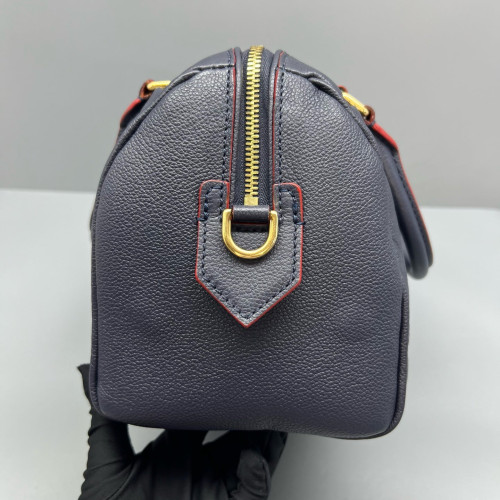 Louis Vuitton Speedy Bandouliere 25 Monogram Empreinte Dark Blue