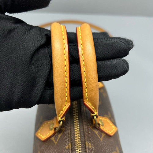 Louis Vuitton Nano Speedy Bandouliere Monogram Brown