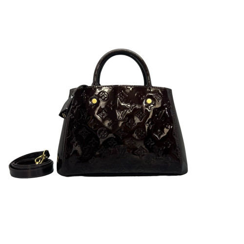 Louis Vuitton Montaigne BB Vernis Amarante