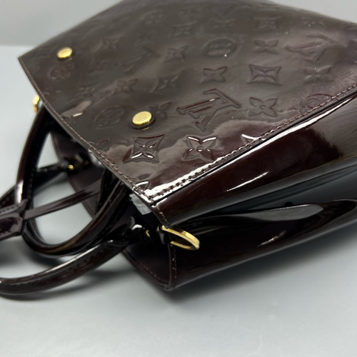 Louis Vuitton Montaigne BB Vernis Amarante