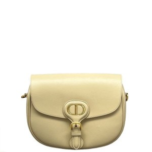 Dior Medium Bobby Flap Calfskin Natural Tan