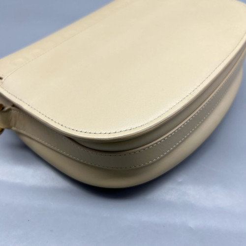 Dior Medium Bobby Flap Calfskin Natural Tan