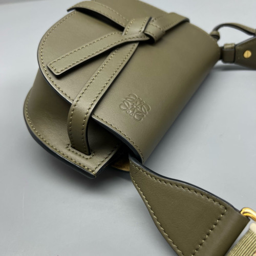 Loewe Mini Gate Calfskin Kaki Loewe Mini Gate Calfskin Kaki