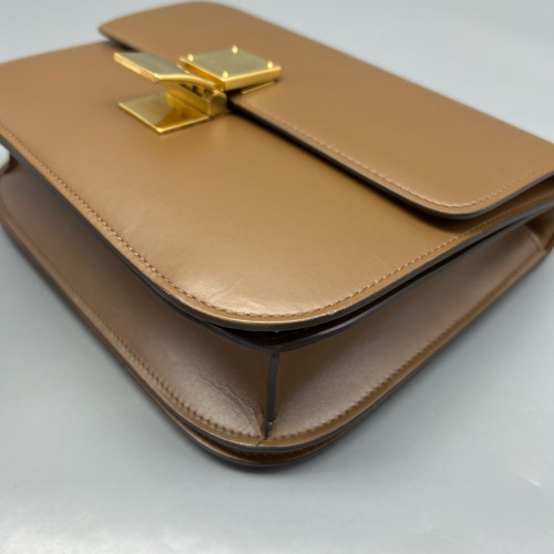 Celine Medium Classic Box Smooth Calfskin Brown
