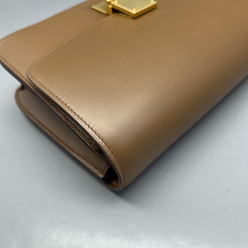 Celine Medium Classic Box Smooth Calfskin Brown