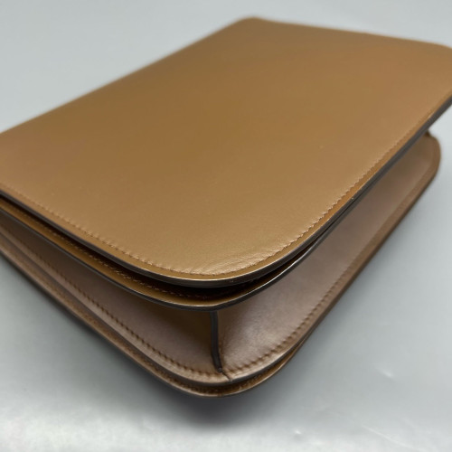 Celine Medium Classic Box Smooth Calfskin Brown