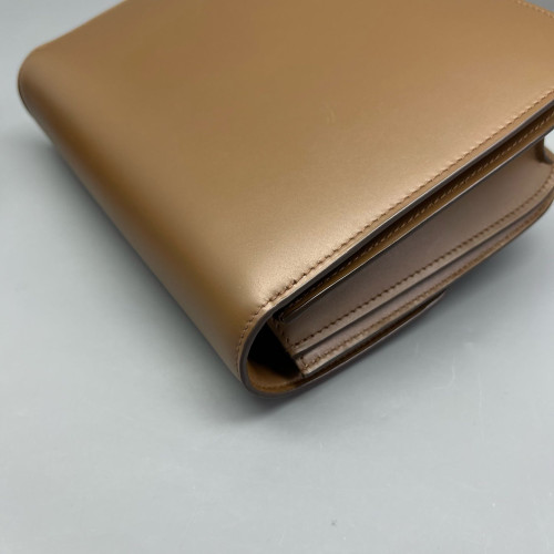 Celine Medium Classic Box Smooth Calfskin Brown