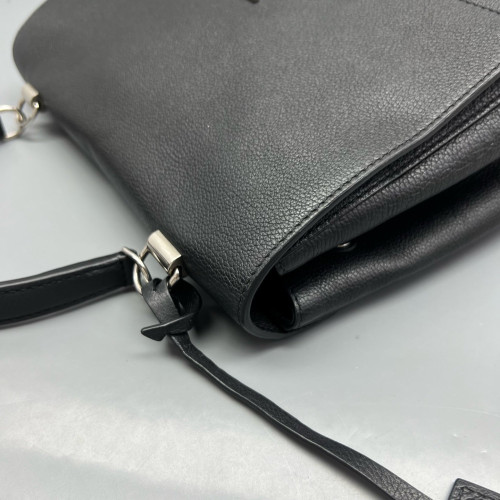 Louis Vuitton Lockme II Top Handle Calfskin Black