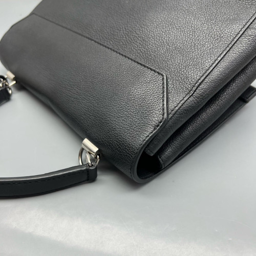 Louis Vuitton Lockme II Top Handle Calfskin Black