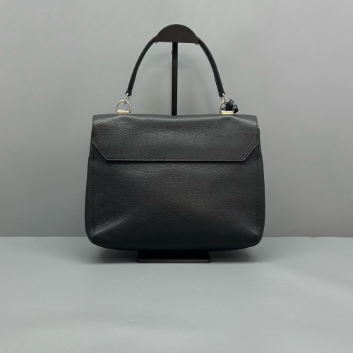 Louis Vuitton Lockme II Top Handle Calfskin Black
