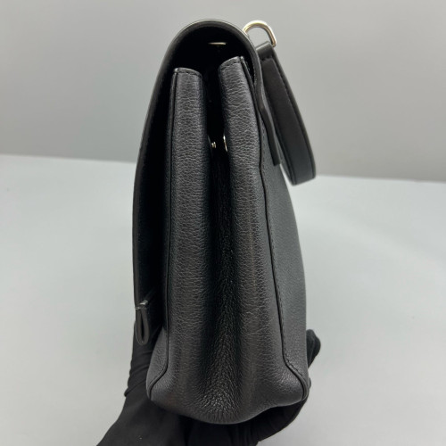Louis Vuitton Lockme II Top Handle Calfskin Black