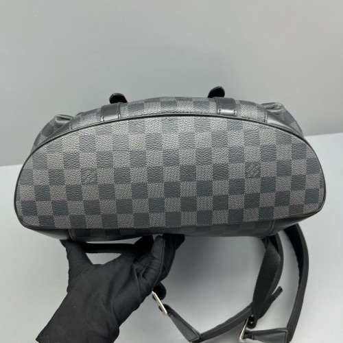 Louis Vuitton Christopher Backpack Damier Graphite Black