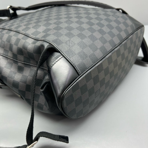 Louis Vuitton Christopher Backpack Damier Graphite Black