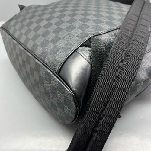 Louis Vuitton Christopher Backpack Damier Graphite Black