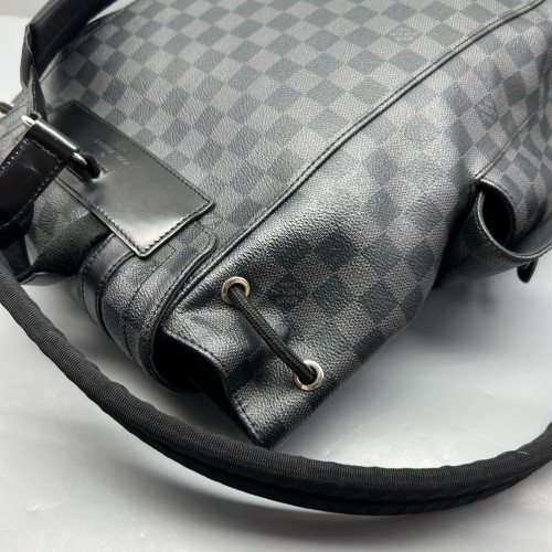 Louis Vuitton Christopher Backpack Damier Graphite Black