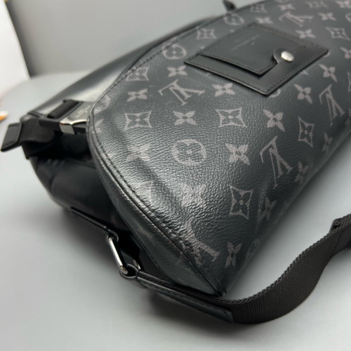 Louis Vuitton Voyager Messenger Monogram Eclipse Black Louis Vuitton Voyager Messenger Monogram Eclipse Black
