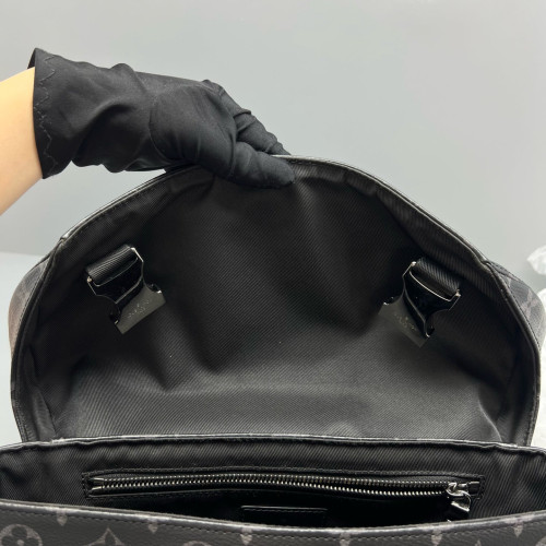 Louis Vuitton Voyager Messenger Monogram Eclipse Black Louis Vuitton Voyager Messenger Monogram Eclipse Black