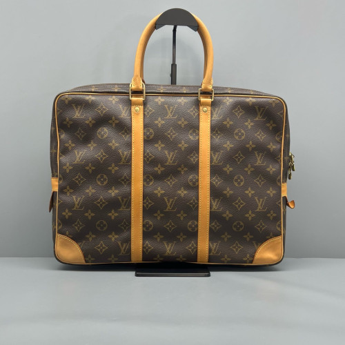 Louis Vuitton Briefcase Monogram Brown Louis Vuitton Briefcase Monogram Brown