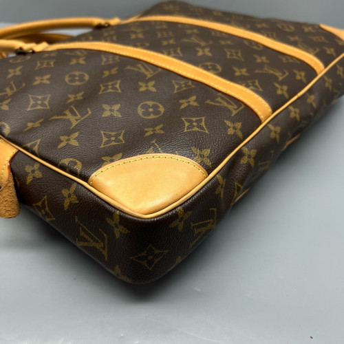 Louis Vuitton Briefcase Monogram Brown Louis Vuitton Briefcase Monogram Brown