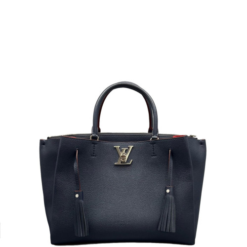 Louis Vuitton Lockme Tote PM Calfskin Navy