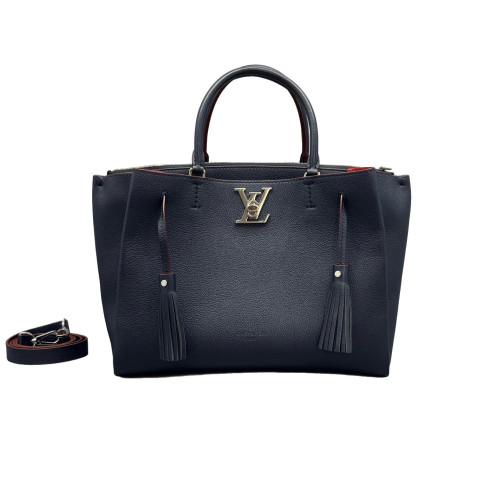Louis Vuitton Lockme Tote PM Calfskin Navy