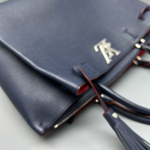 Louis Vuitton Lockme Tote PM Calfskin Navy