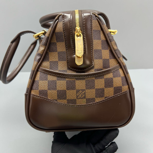 Louis Vuitton Boston Bag Damier Ebene Brown