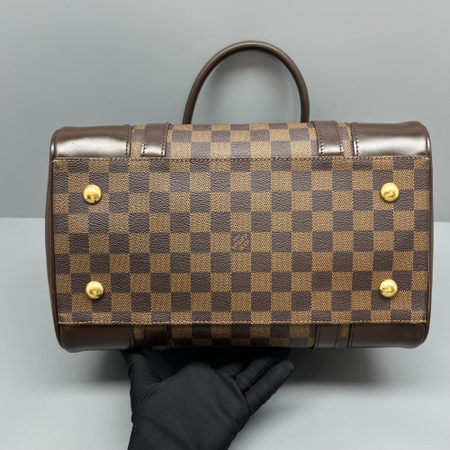 Louis Vuitton Boston Bag Damier Ebene Brown