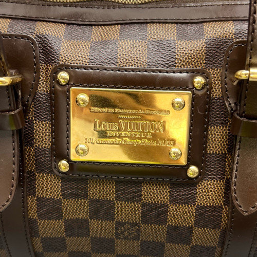 Louis Vuitton Boston Bag Damier Ebene Brown