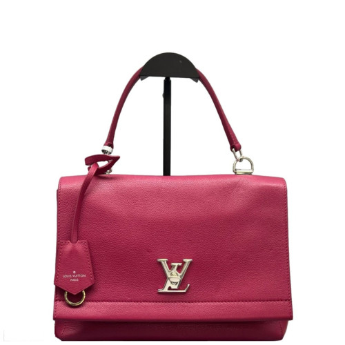 Louis Vuitton Lockme Hobo Calfskin Fuchsia Louis Vuitton Lockme Hobo Calfskin Fuchsia