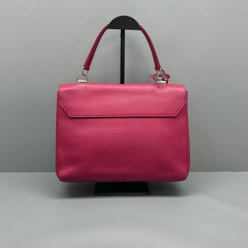 Louis Vuitton Lockme Hobo Calfskin Fuchsia Louis Vuitton Lockme Hobo Calfskin Fuchsia