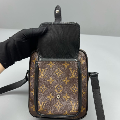 Louis Vuitton Christopher Wearable Wallet Monogram Brown