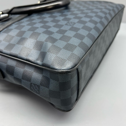 Louis Vuitton Briefcase Damier Graphite Black Grey