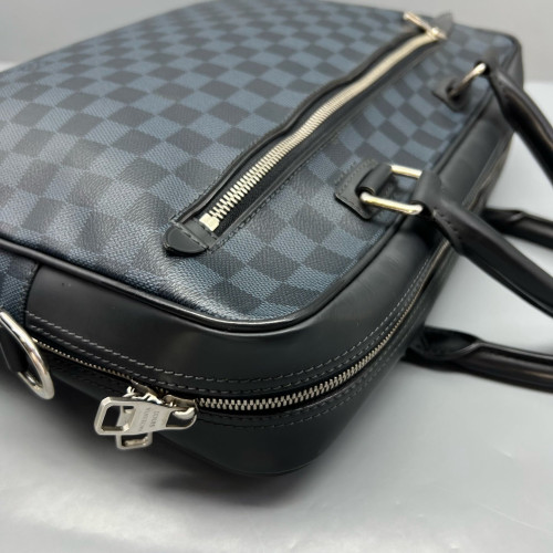 Louis Vuitton Briefcase Damier Graphite Black Grey